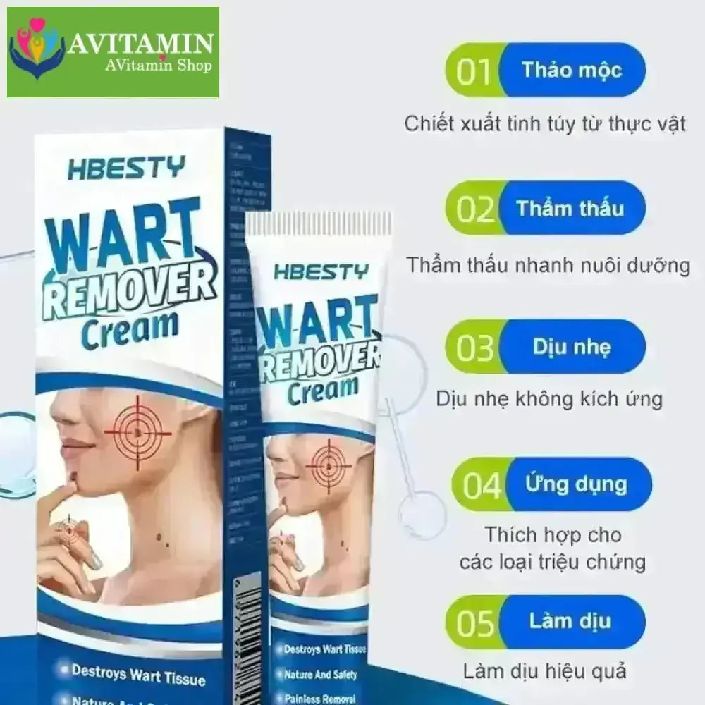 kem tẩy nốt ruồi và lột mụn cóc hiệu quả 20g - AVITAMINSHOP.COM