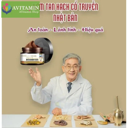Kem Thoa tan u hạch huyết 30g mỡ tiêu tan hạch bạch huyết u tuyến giáp,u mỡ dưới da dạng sợi