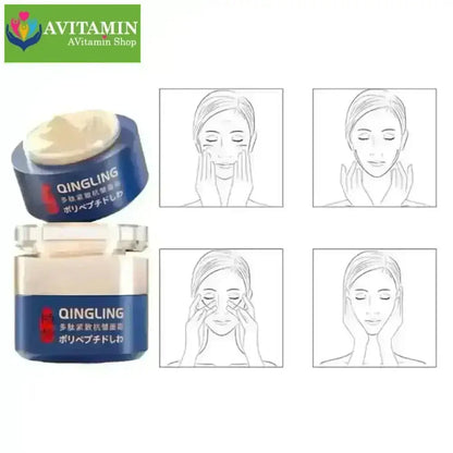 Kem trẻ hóa da ngăn ngừa nếp nhăn giảm thâm nám Qingling 50g - AVITAMINSHOP.COM
