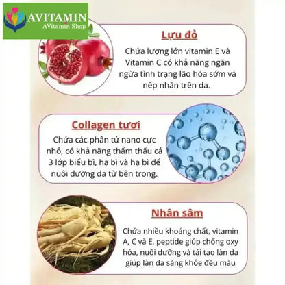 Kem trẻ hóa da ngăn ngừa nếp nhăn giảm thâm nám Qingling 50g - AVITAMINSHOP.COM