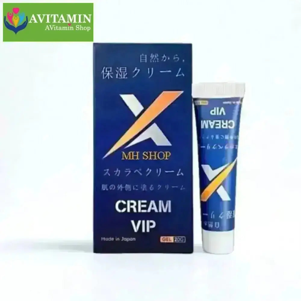 Kem Vip Nhật Chính Hãng - X Cream Vip Japan 20g Kéo Dài Thời Gian Hiệu Quả Cho Nam Giới, X Cream Vip Japan - AVITAMINSHOP.COM