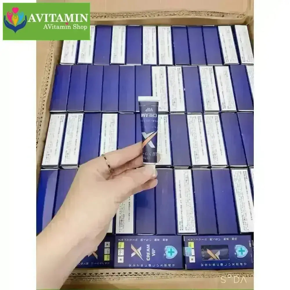 Kem Vip Nhật X - Cream hỗ trợ tăng cường sinh lý phái mạnh - AVITAMINSHOP.COM