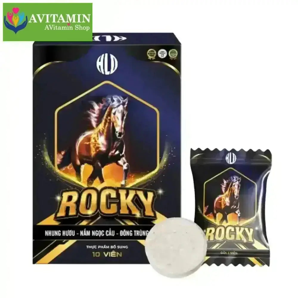 Kẹo Đổi Gió Rocky Chính Hãng Tăng Cường Sinh Lý - AVITAMINSHOP.COM