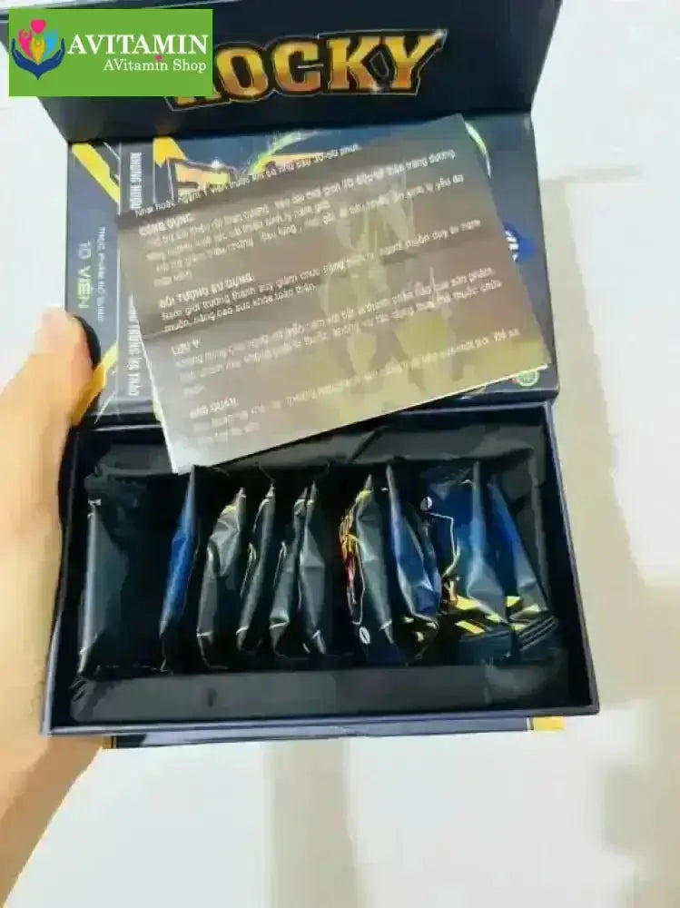 Kẹo Đổi Gió Rocky Chính Hãng Tăng Cường Sinh Lý - AVITAMINSHOP.COM