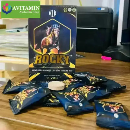 Kẹo Đổi Gió Rocky Chính Hãng Tăng Cường Sinh Lý - AVITAMINSHOP.COM