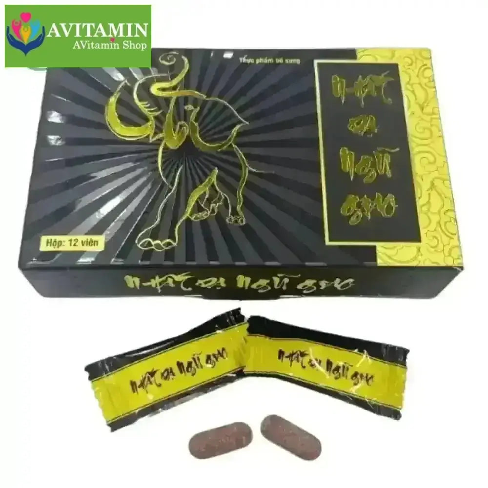 Kẹo Nhất Dạ Ngũ Giao cải thiện sinh lý nam hiệu quả (Hộp 12 viên) - AVITAMINSHOP.COM