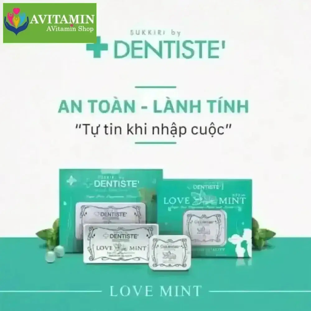 Kẹo Phòng The Bạc Hà Love Mint Nhật Bản – Kẹo Quan Hệ Miệng, BJ Cực Phê & Giúp Lâu Ra - AVITAMINSHOP.COM