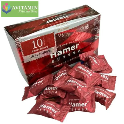 Kẹo Sâm Hamer Ginseng & Coffee Hỗ Trợ Cải Thiện Sinh Lý