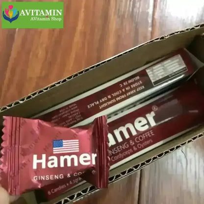 Kẹo Sâm Hamer Mỹ Chính Hãng (Mẫu Mới 2025 - Mạnh Hơn 30%) - AVITAMINSHOP.COM