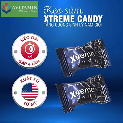 Kẹo Sâm Xtreme - Tăng Cường Sinh Lực Nam & Nữ Hiệu Quả