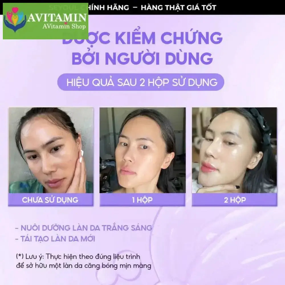 Mặt Nạ Thạch Collagen SEYOUL Hỗ Trợ Dưỡng Trắng, Cấp Ẩm Sâu Giúp Da Đàn Hồi, Căng Bóng Mịn Màng - AVITAMINSHOP.COM