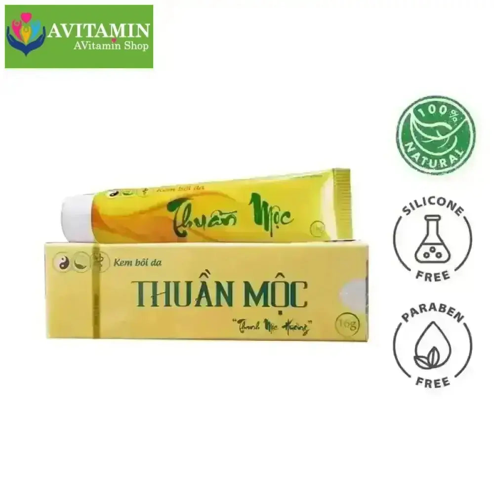[NEW] kem bôi da Thuần Mộc mẫu mới nhất 16gr [CAM KẾT CHÍNH HÃNG hòa bình & thanh mộc hương] - AVITAMINSHOP.COM