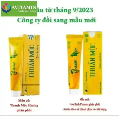 [NEW] kem bôi da Thuần Mộc mẫu mới nhất 16gr [CAM KẾT CHÍNH HÃNG hòa bình & thanh mộc hương] - AVITAMINSHOP.COM