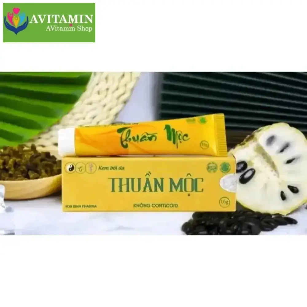 [NEW] kem bôi da Thuần Mộc mẫu mới nhất 16gr [CAM KẾT CHÍNH HÃNG hòa bình & thanh mộc hương] - AVITAMINSHOP.COM