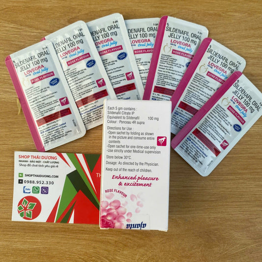 Oral Jelly 100mg Thạch Uống Hỗ Trợ Tăng Sinh Lý Nữ, Hộp 7 Gói - AVITAMINSHOP.COM