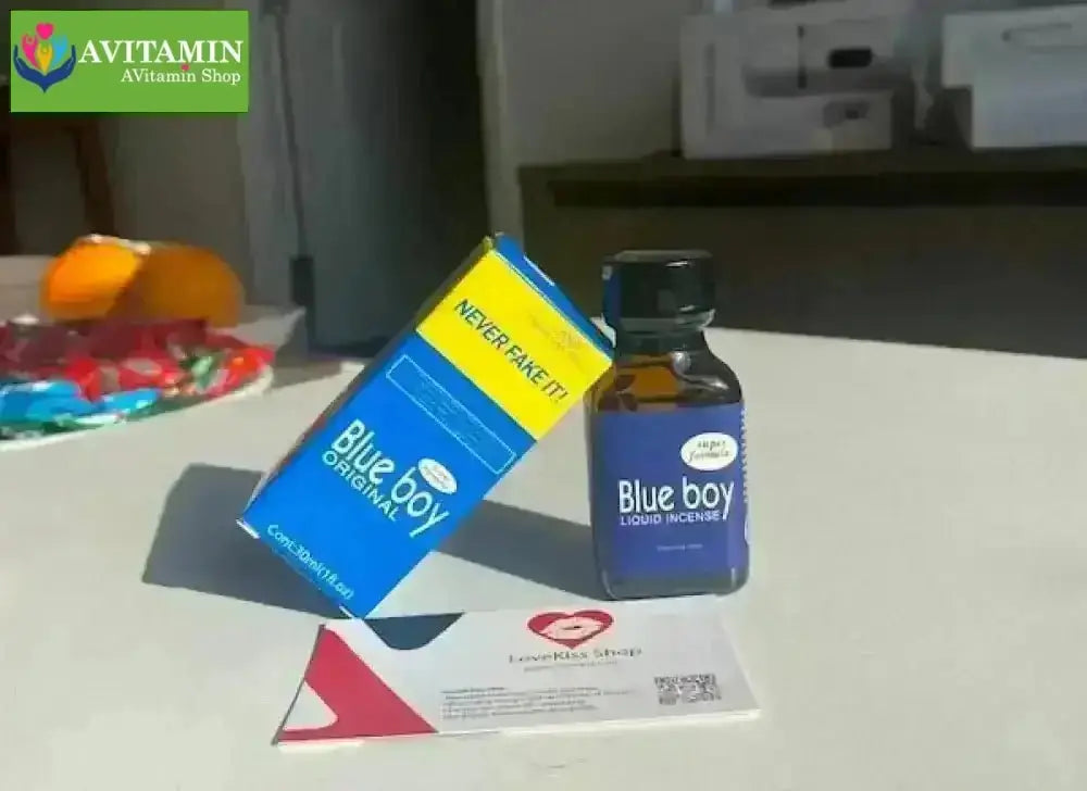 Popper Blue Boy Original 30ml hàng chính hãng kích thích đam mê - AVITAMINSHOP.COM