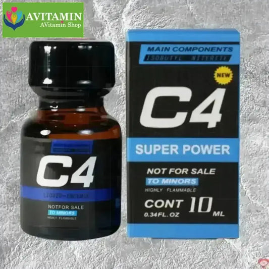 Popper C4 Blue 10ml Mỹ chính hãng tăng khoái cảm trải nghiệm - AVITAMINSHOP.COM
