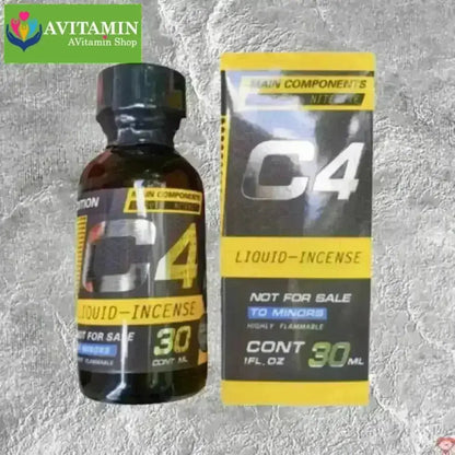Popper C4 vàng 30ml PWD Mỹ chính hãng chai hít kích thích mạnh - AVITAMINSHOP.COM