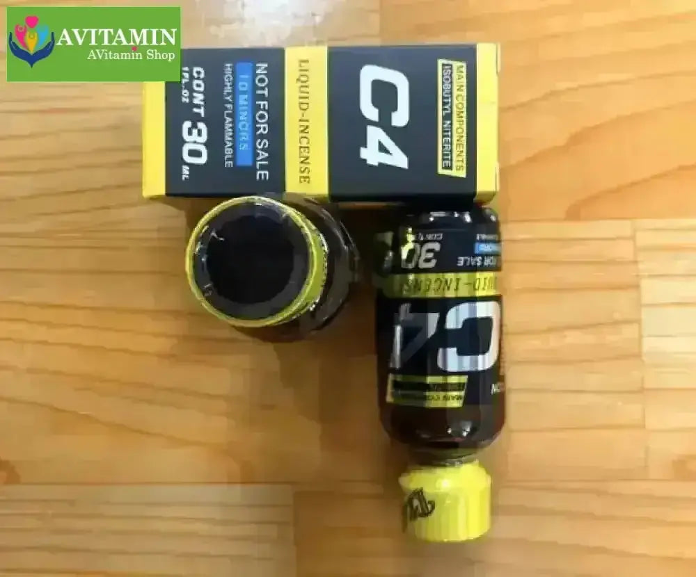 Popper C4 vàng 30ml PWD Mỹ chính hãng chai hít kích thích mạnh - AVITAMINSHOP.COM