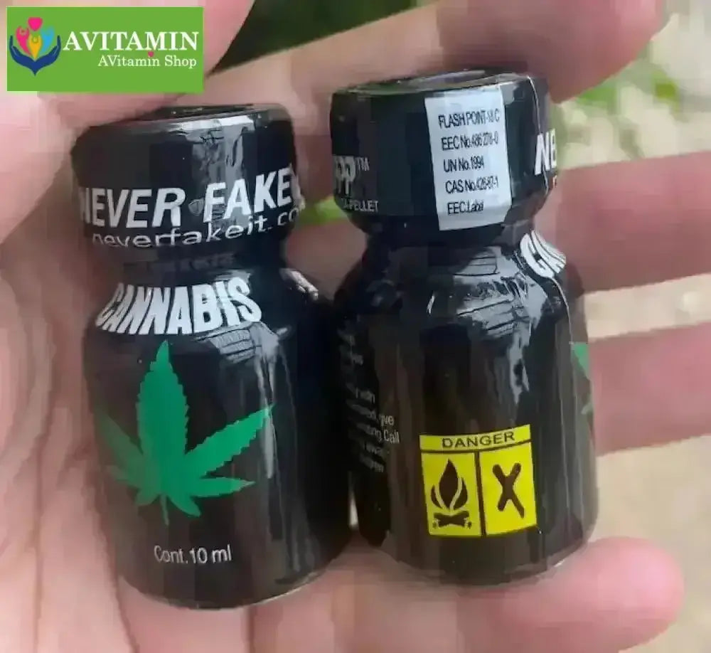 Popper Cannabis 10ml Never Fake It chính hãng Mỹ dành cho Top Bot - AVITAMINSHOP.COM