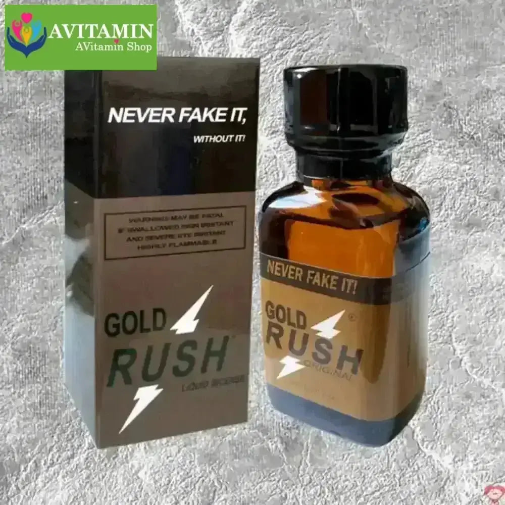 Popper Gold Rush 30ml - Tăng khoái cảm, hương thơm đẳng cấp - AVITAMINSHOP.COM