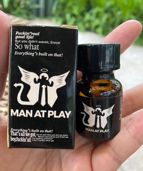 Popper Man At Play đen 10ml chính hãnh dành cho Top Bot loại mạnh - AVITAMINSHOP.COM