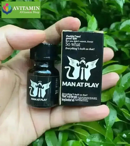 Popper Man At Play đen 10ml chính hãnh dành cho Top Bot loại mạnh - AVITAMINSHOP.COM