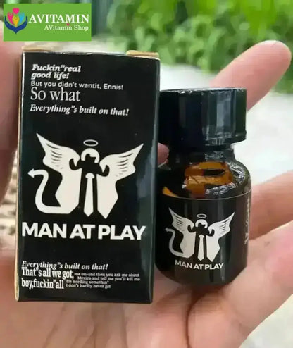 Popper Man At Play đen 10ml chính hãnh dành cho Top Bot loại mạnh - AVITAMINSHOP.COM