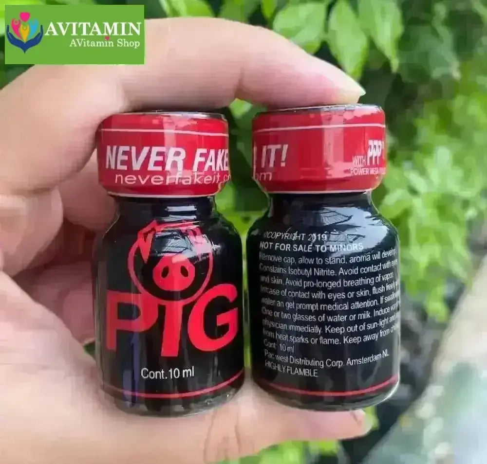 Popper Pig 10ml chính hãng Mỹ USA PWD mạnh mẽ kích thích - AVITAMINSHOP.COM
