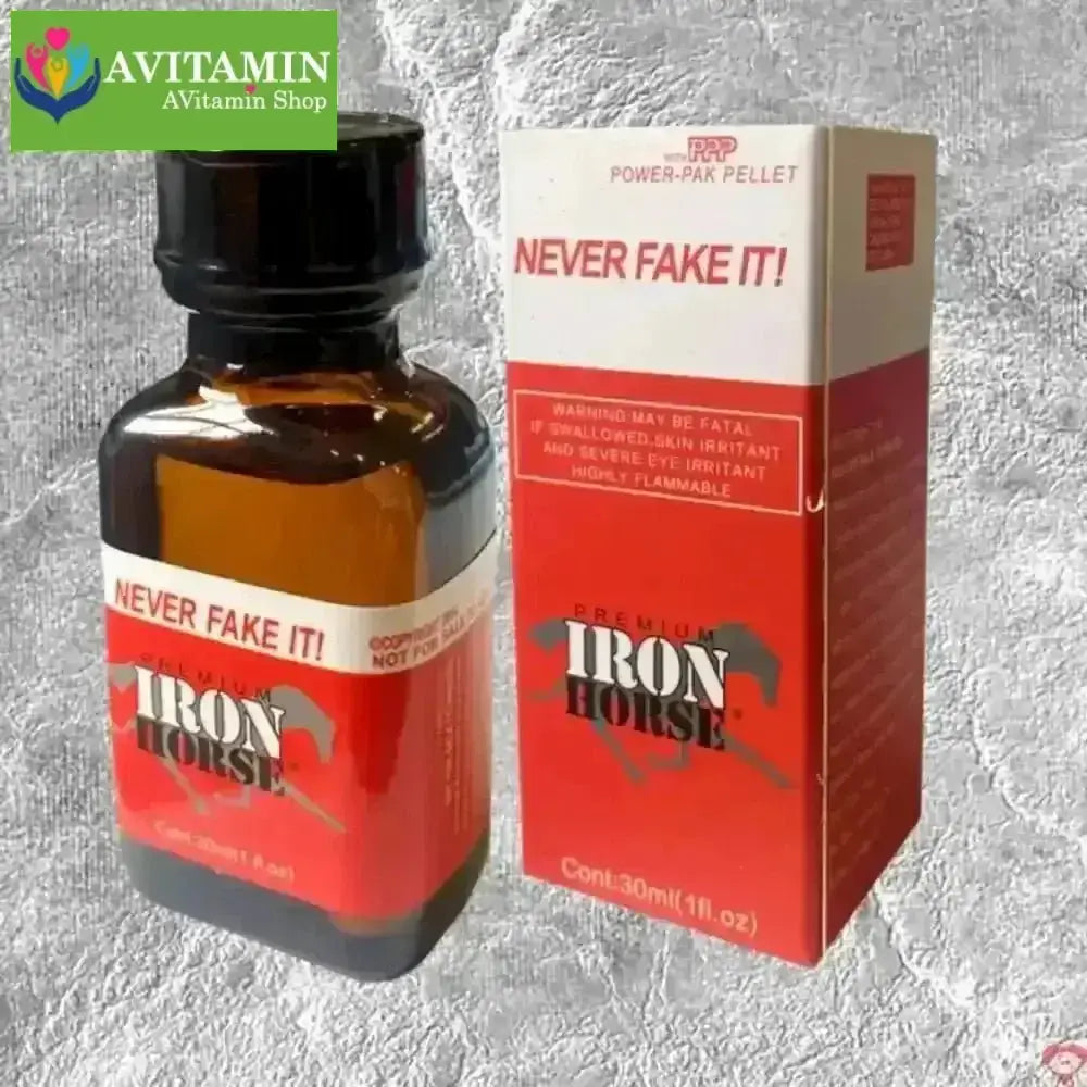 Popper Premium Iron Horse 30ml chính hãng Mỹ Never Fake It dành cho Top Bot - AVITAMINSHOP.COM