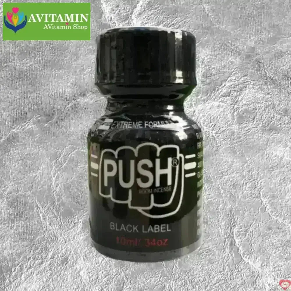 Popper Push Black Label 10ml USA chính hãng, mạnh mẽ, an toàn - AVITAMINSHOP.COM