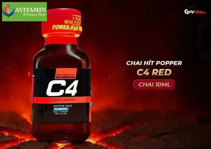Popper PWD USA C4 Red 30ml tăng cực khoái đỉnh cao mua ngay - AVITAMINSHOP.COM