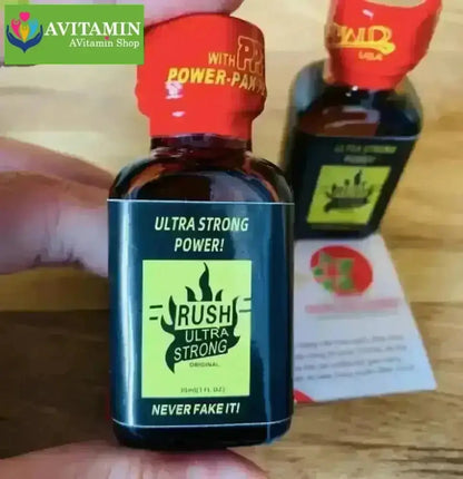 Popper RUSH Ultra Strong 30ml Mỹ - Mạnh Mẽ, Chính Hãng PWD - AVITAMINSHOP.COM