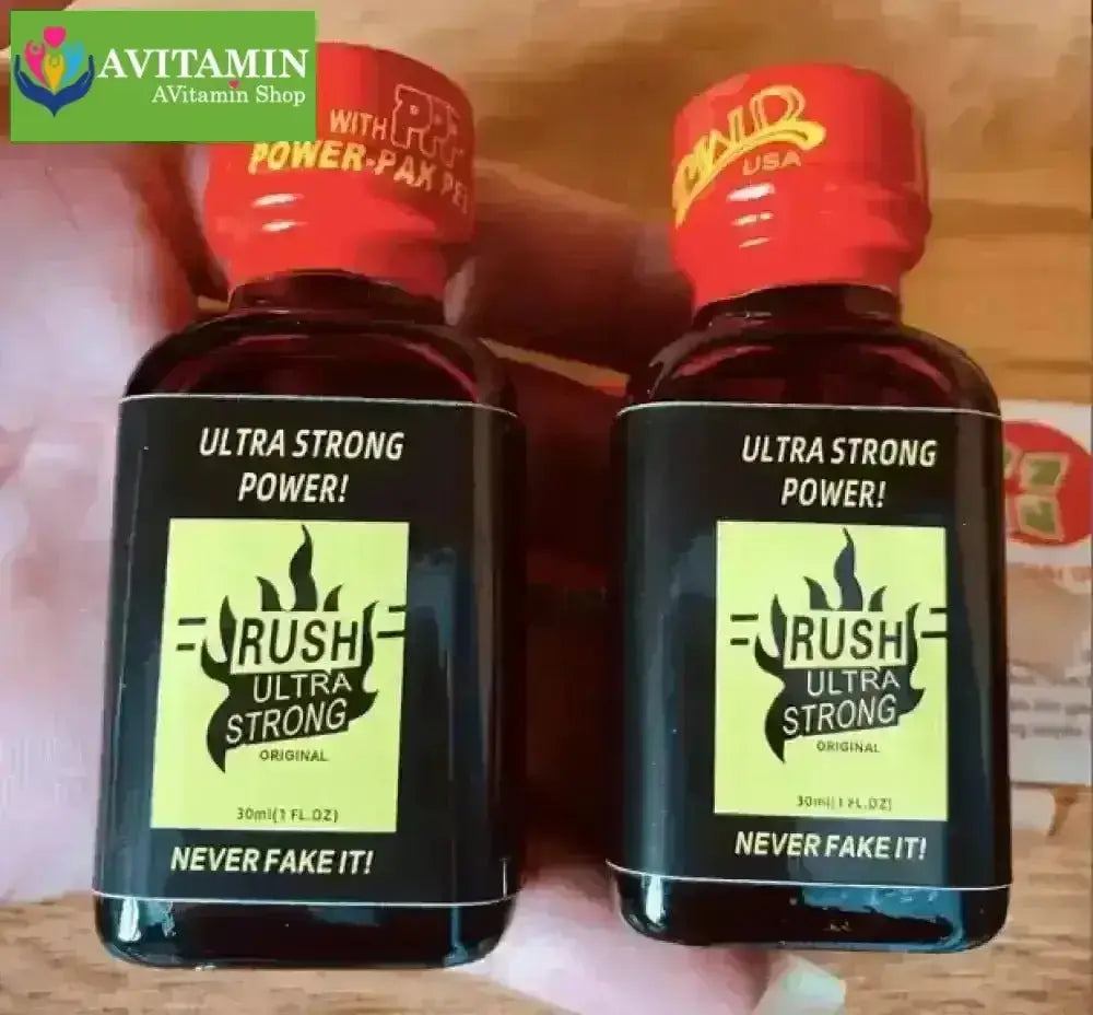 Popper RUSH Ultra Strong 30ml Mỹ - Mạnh Mẽ, Chính Hãng PWD - AVITAMINSHOP.COM