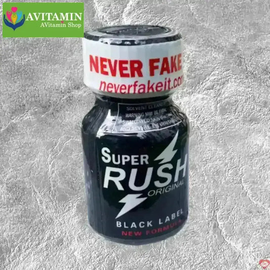 Popper Super Rush Black Label 10ml Mỹ chính hãng, tăng khoái cảm, PWD - AVITAMINSHOP.COM