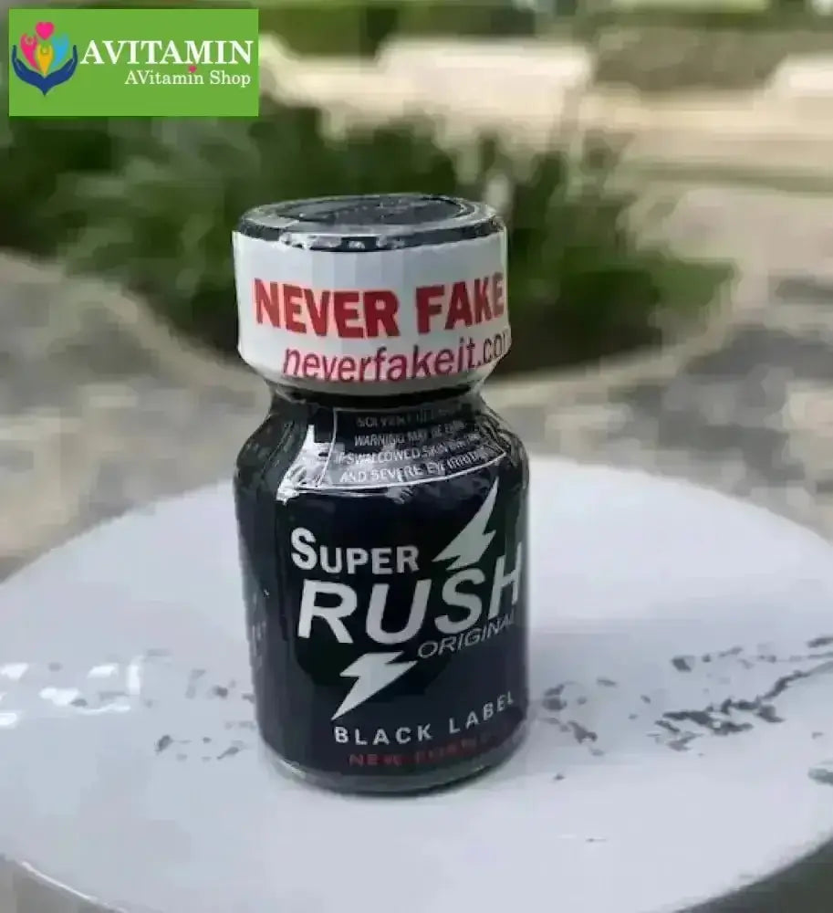 Popper Super Rush Black Label 10ml Mỹ chính hãng, tăng khoái cảm, PWD - AVITAMINSHOP.COM