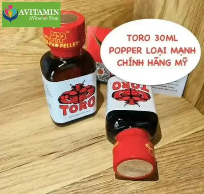 Popper Toro Rush Premium 30ml chính hãng Mỹ - AVITAMINSHOP.COM