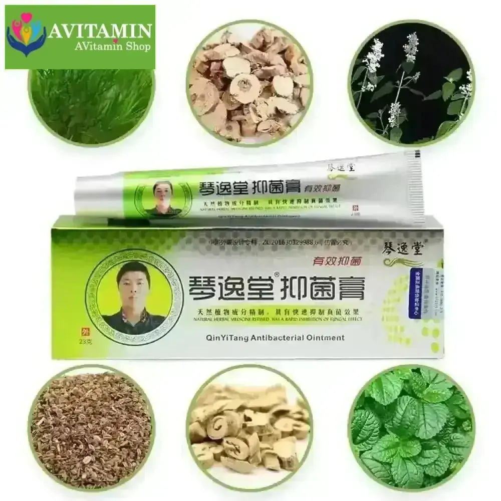 (QinYiTang) Kem thảo mộc Hoàng Vương Đường chuyên nấm ngứa, á sư`ng, vảy nê'n, nước ăn chân tay - AVITAMINSHOP.COM