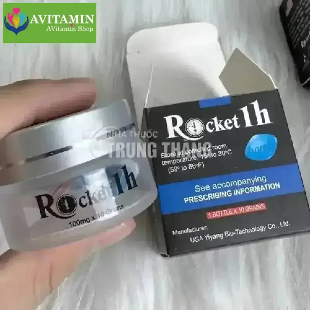 Rocket 1h USA Mỹ – Thuốc Tăng Cường Sinh Lý Nam, Cương Cứng Lâu, Kéo Dài Quan Hệ - AVITAMINSHOP.COM