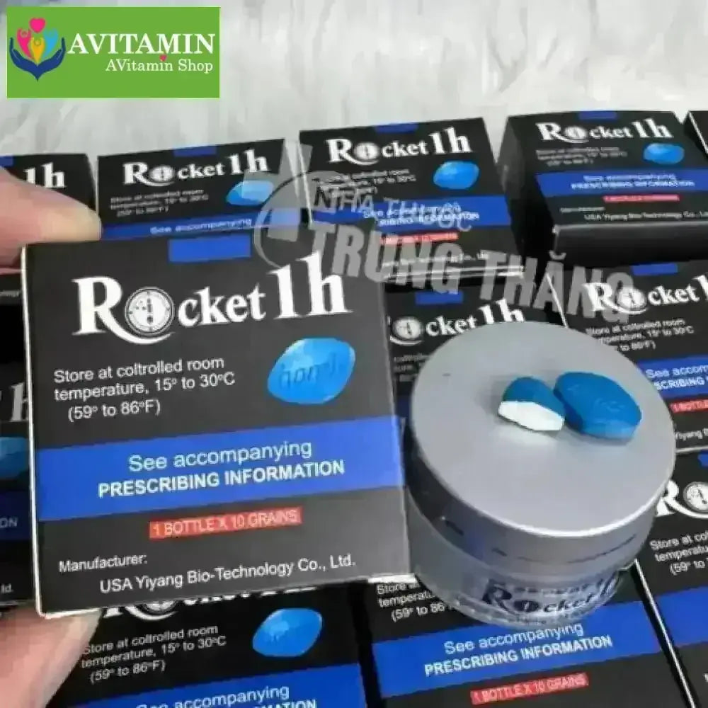 Rocket 1h USA Mỹ – Thuốc Tăng Cường Sinh Lý Nam, Cương Cứng Lâu, Kéo Dài Quan Hệ - AVITAMINSHOP.COM