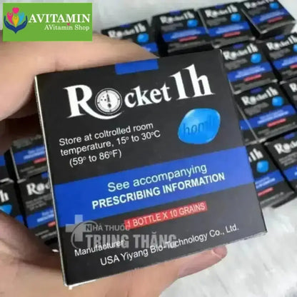 Rocket 1h USA Mỹ – Thuốc Tăng Cường Sinh Lý Nam, Cương Cứng Lâu, Kéo Dài Quan Hệ - AVITAMINSHOP.COM