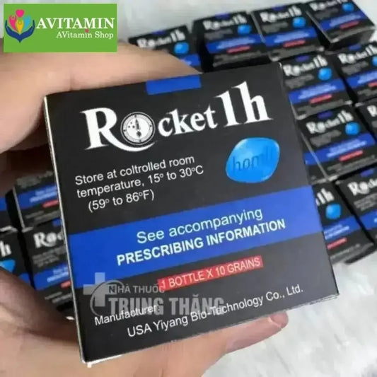 Rocket 1h USA Mỹ – Thuốc Tăng Cường Sinh Lý Nam, Cương Cứng Lâu, Kéo Dài Quan Hệ - AVITAMINSHOP.COM