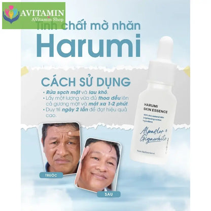 Serum Dưỡng Da Harumi 20ml - Hỗ Trợ Làm Mờ Nếp Nhăn Cấp Ẩm Sáng Da Ngăn Ngừa Lão Hóa