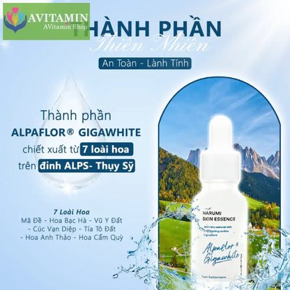 Serum Dưỡng Da Harumi 20ml - Hỗ Trợ Làm Mờ Nếp Nhăn Cấp Ẩm Sáng Da Ngăn Ngừa Lão Hóa