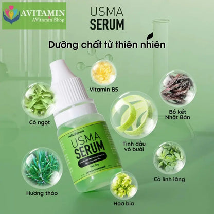 Serum USMA Thảo Dược – Mọc Mi Mọc Mày & Hỗ Trợ Mọc Tóc