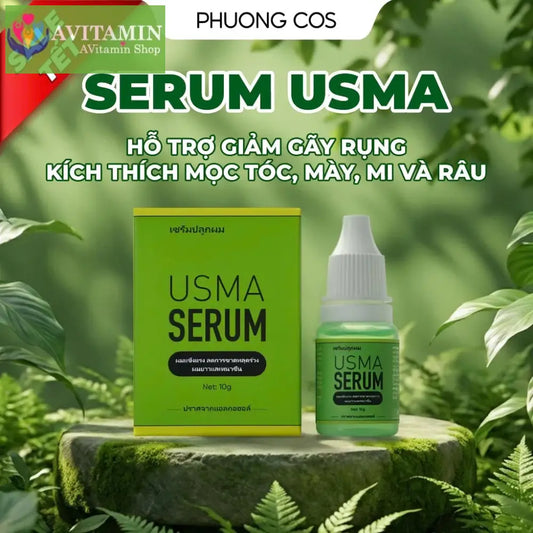 Serum USMA Thảo Dược – Mọc Mi Mọc Mày & Hỗ Trợ Mọc Tóc