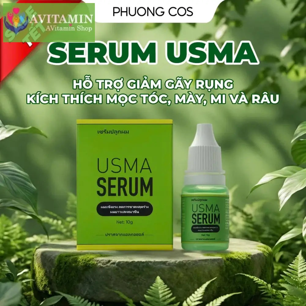 Serum USMA Thảo Dược – Mọc Mi Mọc Mày & Hỗ Trợ Mọc Tóc