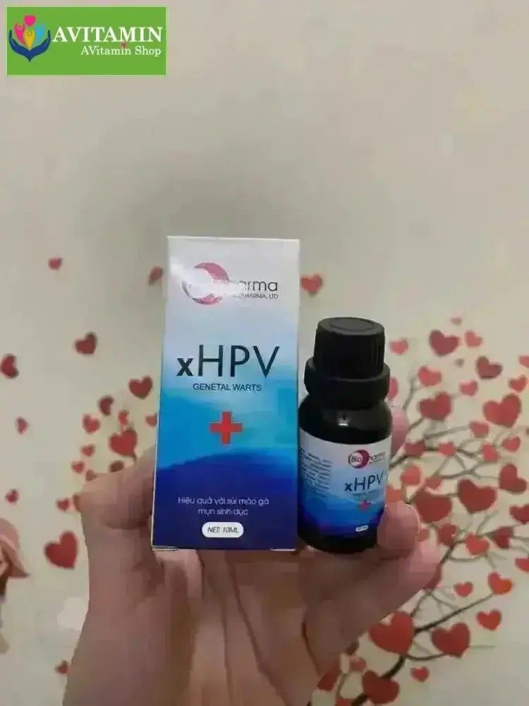 Serum XHPV thổi bay sùi mào gà, gai sinh dục, hạt ngọc dv chấm dứt sùi mào gà sau 7 ngày sử dụng - AVITAMINSHOP.COM