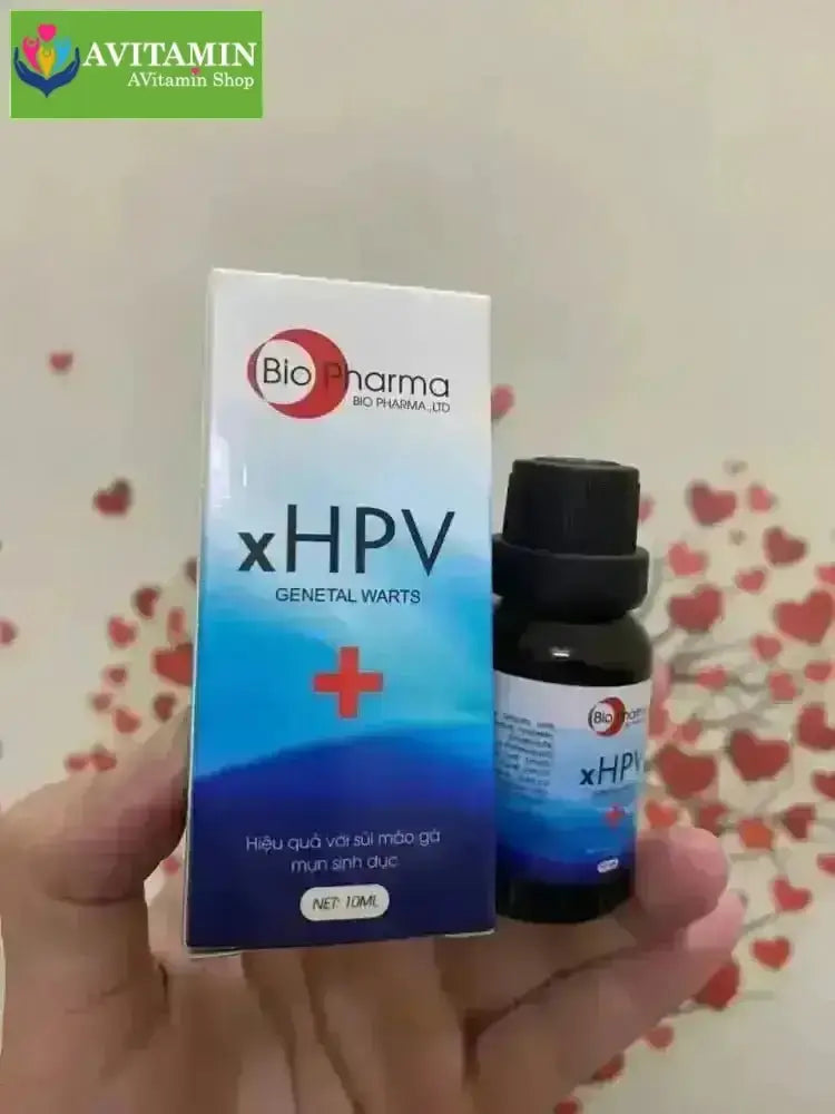 Serum XHPV thổi bay sùi mào gà, gai sinh dục, hạt ngọc dv chấm dứt sùi mào gà sau 7 ngày sử dụng - AVITAMINSHOP.COM