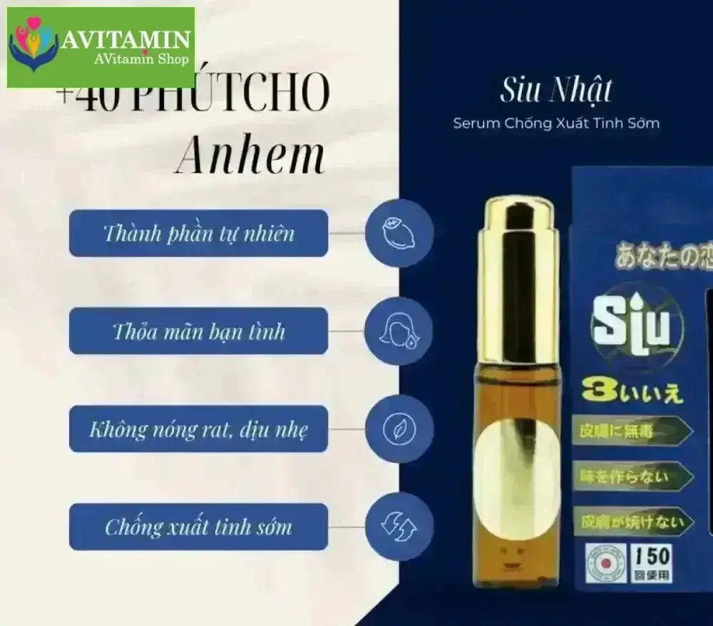 Siu Nhật - Giải Pháp Tăng Thời Gian - AVITAMINSHOP.COM